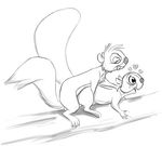 &lt;3 ambiguous_penetration arthur_(sword_in_the_stone) balls blush buckteeth digitigrade eyes_closed female feral feral_on_feral from_behind_position hazel_(sword_in_the_stone) male male/female mammal monochrome mounting penetration rodent sex side_view simple_background sketch smile squirrel sword_in_the_stone teeth the_giant_hamster tongue tongue_out white_background 