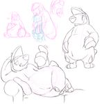  abdominal_bulge ambiguous_gender anthro beckoning drilbur drooling duo emusal featureless_crotch imminent_vore licking licking_lips lying mammal mole naughty_face navel nintendo on_couch on_side open_mouth pinup pok&eacute;mon pose saliva sketch_page slightly_chubby standing tongue tongue_out uhoh video_games vore wide_eyed 