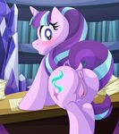 2017 anus equine female feral friendship_is_magic horn mammal my_little_pony pearlyiridescence pussy solo starlight_glimmer_(mlp) unicorn 
