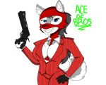  aceofbros alexis_(m^gic) canine clothing fur grey_fur mammal simple_background solo suit team_fortress_2 valve video_games white_fur wolf 