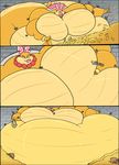  belly big_belly big_breasts big_butt breasts butt comic female growth huge_butt jaeh jewelry koopaling lips mario_bros nintendo overweight ribbons video_games weight_gain wendy_o_koopa 