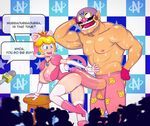  animal_humanoid big_breasts big_penis blonde_hair blue_eyes breasts brown_hair cat_humanoid cat_peach facial_hair feline female fur hair humanoid male male/female mammal mario_bros muscular mustache nintendo penis pink_fur princess_peach rhythm_heaven turk128 video_games wario warioware 