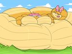  anthro belly big_belly big_breasts big_butt breasts butt comic female growth huge_breasts huge_butt jaeh jewelry koopaling macro mario_bros nintendo obese overweight ribbons video_games wendy_o_koopa 
