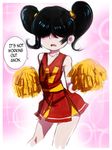  1girl alternate_costume cheerleader child jcm2 lucy_loud the_loud_house twintails 