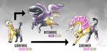  ambiguous_gender equine fak&eacute;mon feral girafarig horn mammal nintendo pok&eacute;mon video_games 