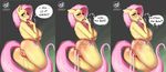  2017 after_sex anthro anthrofied anus areola blush breasts butt clitoris cum cum_leaking cum_on_butt cum_on_face cum_on_tail cum_on_tongue cutie_mark dialogue earth_pony english_text equine female fluttershy_(mlp) friendship_is_magic hair hi_res horse japony long_hair looking_at_viewer mammal my_little_pony nipples nude one_eye_closed open_mouth pink_hair pink_tail pony presenting presenting_anus presenting_pussy puffy_nipples pussy pussy_juice raised_tail solo spank_marks text tongue 