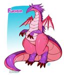  2016 dragon fuchsia_(character) shyguy9 wings 