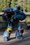  1boy adeptus_astartes cosplay photo space_marines space_wolves warhammer_40k 