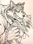  canine garmr male mammal solo tokyo_afterschool_summoners wolf 