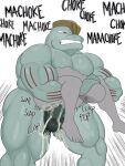 abs anal anal_penetration anthro anthro_dominating_human anthro_penetrating anthro_penetrating_human balls big_balls big_dom_small_sub big_muscles big_pecs big_penis bodily_fluids boydemonoart carrying carrying_another carrying_partner clenched_teeth cum cum_drip cum_in_ass cum_inside cum_on_balls cum_on_penis cumshot dominant dominant_anthro dominant_male dripping duo ejaculation erection full_nelson generation_1_pokemon genital_fluids genitals green_body hi_res huge_muscles huge_penis human human_on_anthro human_penetrated interspecies larger_anthro larger_male leaking_cum machoke male male/male male_penetrated male_penetrating male_penetrating_male mammal muscular muscular_anthro muscular_male nintendo nude onomatopoeia pecs penetration penile penile_penetration penis penis_in_ass pokemon pokemon_(species) pokephilia sex size_difference smaller_human smaller_male smaller_penetrated sound_effects stand_and_carry_position standing standing_sex submissive submissive_human submissive_male teeth text