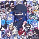  1boy 6+girls :d ahoge anger_vein animal_ears animal_on_head antenna_hair apron arata_(blue_archive) arona&#039;s_sensei_doodle_(blue_archive) atsuko_(blue_archive) bandage_on_face bandages bare_shoulders baseball_cap beret bikini bird black_bikini black_eyes black_gloves black_hair black_headwear black_serafuku black_skirt black_wings blonde_hair blue_archive blue_bow blue_bowtie blue_eyes blue_hair blue_skirt blush_stickers bow bowtie bright_pupils brown_hair candy_apple cat_ears cat_girl cat_tail chan_co chibi clenched_hand closed_eyes coat colored_inner_hair corn_dog crying double_v drink drinking eimi_(blue_archive) eimi_(swimsuit)_(blue_archive) eyeliner eyes_visible_through_hair fang flower food food_in_mouth fox_ears fox_girl fox_tail gloves goggles goggles_on_head green_eyes green_hair grey_eyes grey_hair grey_kimono grin hair_bow hair_bun hair_flower hair_ornament hair_over_eyes hair_over_one_eye hairclip halo hand_on_own_hip hat heart highres himari_(blue_archive) hiyori_(blue_archive) holding holding_drink holding_food holding_smoking_pipe holding_tablet_pc hood hooded_jacket horns ichika_(blue_archive) iori_(blue_archive) jacket japanese_clothes justice_task_force_member_(blue_archive) kasumi_(blue_archive) kikyou_(blue_archive) kimono kokuriko_(blue_archive) kuzunoha_(blue_archive) long_hair looking_at_viewer low_wings magazine_(object) maid maid_apron maid_headdress makeup mask mask_around_neck misaki_(blue_archive) mouth_mask multicolored_hair multiple_girls multiple_tails nagusa_(blue_archive) neckerchief off_shoulder on_head oni_horns orange_coat penguin pink_hair pink_jacket pleated_skirt pointy_ears ponytail purple_eyes purple_hair raccoon_ears raccoon_girl raccoon_tail reading red_eyeliner red_eyes red_hair red_neckerchief renge_(blue_archive) rio_(blue_archive) saori_(blue_archive) scarf school_uniform sensei_(blue_archive) serafuku short_hair shuro_(blue_archive) side_ponytail single_hair_bun skewer ski_goggles skin_fang skirt smile smoking_pipe snowflake_hair_ornament spoken_blush sweat sweatdrop swimsuit tablet_pc tail tearing_up toki_(blue_archive) two-tone_hair v weapon_case wheelchair white_bow white_hair white_hood white_jacket white_pupils white_scarf white_serafuku white_skirt wide_sleeves wings winter_clothes winter_coat yukari_(blue_archive) 