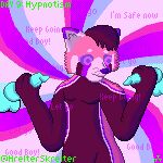 absurd_res ailurid ambiguous_gender anthro disembodied disembodied_balls group hi_res hrelterskrelter hypno_eyes hypnosis male male/ambiguous mammal mind_control red_panda solo trio