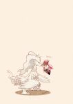  animal_focus artist_name blue_eyes claws closed_mouth commentary diancie english_text floating highres no_humans open_mouth pokemon pokemon_(creature) red_eyes reshiram simple_background tail twitter_username white_background white_fur zozozoshion 
