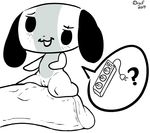  animate_inanimate anthro blush canine cute digital_media_(artwork) disembodied_penis dog erection female male male/female mammal nintendo nintendo_switch nude on_top open_mouth orulf penis pussy simple_background sitting size_difference slightly_chubby smaller_female smile spread_legs spreading switch_dog text thick_thighs video_games wide_hips 