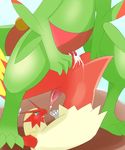  anal anal_penetration blaziken cum cum_in_ass cum_inside male male/male mega_evolution mega_sceptile nintendo penetration penis pok&eacute;mon video_games 