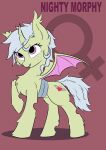 2024 absurd_res arthropod bat_pony bat_wings blue_hair changeling cutie_mark equid equine eye_through_hair eyelashes eyelashes_through_hair fan_character female female_symbol feral freckles friendship_is_magic fur gender_symbol hair hasbro hi_res horse hybrid inner_ear_fluff looking_up mammal membrane_(anatomy) membranous_wings messy_hair messy_tail model_sheet my_little_pony narrowed_eyes night_guard_(mlp) nighty_morphy open_mouth open_smile open_wings pink_eyes pink_wings pony royal_guard_(mlp) shadow simple_background simple_coloring skylarty smile solo solo_focus spread_wings symbol tail tail_tuft translucent translucent_hair tuft tufted_fur wings yellow_body yellow_fur