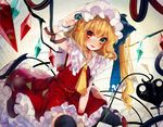  daimaou_ruaeru flandre_scarlet heterochromia tagme thighhighs touhou wings 