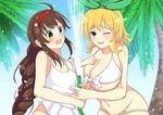  2girls breasts female multiple_girls ryoubi_(senran_kagura) ryouna_(senran_kagura) senran_kagura sisters 