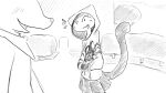 animal_crossing anthro blush bottomwear campus clothing dialogue_in_description domestic_cat dragonweirdo duo felid feline felis female hi_res hoodie jacket kerchief looking_at_another male mammal markings mole_(marking) neckerchief nintendo olivia_(animal_crossing) pattern_clothing plant shrub skirt smile story story_in_description tail topwear