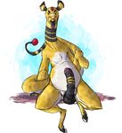  ampharos animal_genitalia animal_penis anthro balls belly big_belly big_penis equine_penis ereection male melthecannibal nintendo nude overweight penis pok&eacute;mon sketch solo tongue tongue_out video_games 