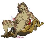  anal anthro balls canine cum cum_on_face duo erection hyena knot male male/male mammal masturbation melthecannibal oral rimming sex smile 