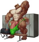 2024 abs after_exercise anthro areola armpit_hair arrow_(arrowt) bag barazoku barefoot bench biceps big_bulge big_knot big_muscles big_penis body_hair bulge canid canine canis claws clothed clothing detailed_bulge erection erection_under_clothing eyebrows feet fur genital_outline genitals gym_bag hair hand_behind_back hi_res huge_bulge huge_knot huge_muscles huge_penis huge_thighs hybrid_genitalia hybrid_penis hyper hyper_bulge hyper_genitalia hyper_knot hyper_muscles hyper_penis hyper_thighs ineffective_clothing knot locker male mammal manly muscular muscular_anthro muscular_male narrowed_eyes navel nipples obliques oldshep pecs penis penis_base penis_outline plantigrade quads serratus simple_background solo standing tenting thick_penis thick_thighs thong thong_only topless topless_anthro topless_male triceps tuft underwear underwear_only vein veiny_muscles veiny_penis white_background wolf