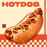  bread food food_focus highres hot_dog ketchup mustard no_humans original sausage still_life yuki00yo 