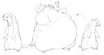 belly bodily_fluids duo feral generation_2_pokemon generation_8_pokemon hi_res hisuian_form hisuian_typhlosion looking_at_another monochrome morbidly_obese nintendo obese overweight overweight_feral pokemon pokemon_(species) regional_form_(pokemon) sequence simple_background sketch standing sweat text typhlosion weight_gain white_background zephy_03