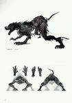  ambiguous_gender bloodborne canine claws clothed clothing fangs mammal monster official_art partially_clothed solo video_games were werewolf 