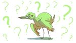 ? ambiguous_gender avian beak bird feathered_wings feathers feral kuroame looking_at_viewer open_mouth solo standing teeth wings 