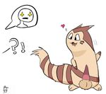  balls furret male mammal masturbation nintendo oral penis pentuft pok&eacute;mon smile video_games 