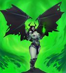  armor breasts demon dread_lord female humanoid invalid_tag nipple_plugs theathrell video_games warcraft wings 