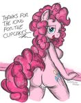  anthro breasts butt cum cum_in_pussy cum_inside earth_pony equine female flutterthrash friendship_is_magic horse looking_at_viewer mammal my_little_pony nipples nude pinkie_pie_(mlp) pony pussy side_boob solo 