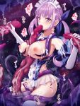  1girl azur_lane between_breasts blue_hair blunt_bangs blur_censor braid breasts breasts_out censored deepthroat double_handjob elbow_gloves fellatio gloves handjob highres hololive hoshikuzu_(avxh2728) large_breasts minato_aqua monster nipples oral penis_tentacle purple_eyes rape restrained sailor_collar swimsuit tearing_up tentacle_between_breasts tentacle_pit tentacle_sex tentacles thighhighs twintails virtual_youtuber white_gloves white_thighhighs 