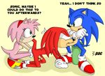  3pac amy_rose knuckles_the_echidna sonic_team sonic_the_hedgehog 