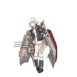  aircraft anchor armor armored_boots beriev_be-4 black_coat black_footwear boots bottomless braid breasts buttons cannon closed_mouth coat double-breasted french_braid full_body fur_trim hair_ornament hairclip high_collar holding holding_weapon jacket legs_together long_sleeves looking_to_the_side machinery official_art open_clothes open_coat pigeon-toed pocket purple_eyes rigging seaplane shell short_hair small_breasts solo sovetsky_soyuz_(zhan_jian_shao_nyu) standing transparent_background turret wave505 weapon white_hair white_jacket zhan_jian_shao_nyu 
