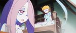  2girls animated animated_gif female little_witch_academia multiple_girls sucy_manbabalan 