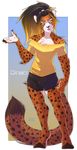  anthro clothed clothing crossdressing feline fur girly gizmo0sue hair male mammal open_mouth smile solo standing 