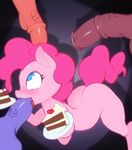  animal_genitalia animal_penis balls blue_eyes cake doxy equine equine_penis fellatio female feral food friendship_is_magic fur group hair male male/female mammal medial_ring my_little_pony oral penis pink_fur pink_hair pinkie_pie_(mlp) sex solo_focus sucking tongue tongue_out 