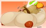 ambiguous_penetration anthro balls belly big_balls big_belly big_breasts big_nipples big_penis blush bodily_fluids breasts claws clothing cum cum_inflation cum_inside denizen1414 disembodied_penis female fishnet_clothing fishnet_legwear generation_1_pokemon genital_fluids genitals hi_res huge_balls huge_belly huge_breasts huge_penis hyper hyper_belly hyper_breasts inflation legwear male nintendo nipples onomatopoeia penetration penis pokemon pokemon_(species) sandpancake sandslash solo sound_effects text