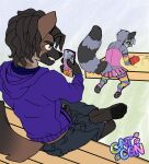 2025 anthro armwear bench black_body black_bottomwear black_clothing black_ears black_fur black_jacket black_nose black_pants black_pawpads black_tail black_topwear blue_armwear blue_clothing blue_elbow_gloves blue_eyewear blue_fingerless_gloves blue_glasses blue_gloves blue_handwear blue_legwear blue_thigh_highs bodily_fluids bottomwear brown_body brown_ears brown_eyes brown_hair brown_tail bucket butt catalystconverter cellphone clothing container digital_media_(artwork) duo elbow_gloves electronics eyewear female fingerless_gloves flag flag_(object) fur genital_fluids glasses gloves grass green_armwear green_clothing green_elbow_gloves green_eyes green_eyewear green_fingerless_gloves green_glasses green_gloves green_handwear green_legwear green_thigh_highs grey_body grey_fur grey_hair grey_tail hair hand_on_bulge handwear holding_bucket holding_cellphone holding_container holding_object holding_phone hyena jacket kneeling legwear looking_at_another looking_back male mammal masturbation multicolored_armwear multicolored_body multicolored_bottomwear multicolored_clothing multicolored_elbow_gloves multicolored_eyewear multicolored_fingerless_gloves multicolored_fur multicolored_glasses multicolored_gloves multicolored_hair multicolored_handwear multicolored_legwear multicolored_skirt multicolored_thigh_highs multicolored_topwear on_bench orange_armwear orange_clothing orange_elbow_gloves orange_eyewear orange_fingerless_gloves orange_glasses orange_gloves orange_handwear orange_legwear orange_thigh_highs outside pants patricia_rowan_(catalystconverter) pawpads penile penile_masturbation phone pink_armwear pink_bottomwear pink_clothing pink_elbow_gloves pink_eyewear pink_fingerless_gloves pink_glasses pink_gloves pink_handwear pink_legwear pink_skirt pink_thigh_highs pink_topwear plant playing precum precum_through_clothing procyonid purple_armwear purple_clothing purple_elbow_gloves purple_fingerless_gloves purple_gloves purple_handwear purple_jacket purple_legwear purple_thigh_highs purple_topwear raccoon raccoon_tail rainbow_clothing rainbow_eyewear rainbow_glasses rainbow_gloves rainbow_handwear rainbow_legwear rainbow_thigh_highs rear_view recording sand sand_castle sandbox sculpture shameless signature sitting sitting_on_bench skirt smile steph_(catalystconverter) tail teeth thigh_highs three-quarter_view topwear two_tone_bottomwear two_tone_clothing two_tone_hair two_tone_jacket two_tone_skirt two_tone_tail two_tone_topwear voyeur wet wet_clothing white_bottomwear white_clothing white_skirt yellow_armwear yellow_clothing yellow_elbow_gloves yellow_eyewear yellow_fingerless_gloves yellow_glasses yellow_gloves yellow_handwear yellow_legwear yellow_thigh_highs