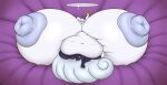 alolan_form alolan_vulpix anthro areola badgerben baguette belly big_areola big_belly big_breasts big_nipples big_tail bread breasts clothing dialogue female food generation_7_pokemon hi_res huge_areola huge_belly huge_breasts huge_nipples huge_tail hyper hyper_areola hyper_breasts hyper_nipples legwear legwear_only lying mostly_nude navel nintendo nipples on_back pokemon pokemon_(species) puffy_nipples regional_form_(pokemon) solo stockings stockings_only tail vivianne_(sandslash)