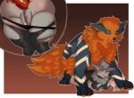 anal anus arcanine balls bestiality bodily_fluids breed breeding bulge butt canid canine canis cum cum_inside domestic_dog duo eevee eeveelution felid feline fellatio female feral fetish flareon generation_1_pokemon genital_fluids genitals gnolub growlite hi_res insides knot knotting licking lion male male/female mammal nintendo nsfw oral overweight pantherine penetration penile penis pokemon pokemon_(species) saliva sex slightly_chubby tongue vaginal