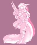  armor cat destiny_(video_game) feline female glasswalker gun mammal original_species ranged_weapon science_fiction weapon 