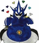  belly big_(disambiguation) breasts chaos_emeralds clothed clothing crossgender female machine metal_sonic mizz-britt navel neo_metal_sonic obese overweight robot solo sonic_(series) thick_thighs video_games voluptuous wide_hips 