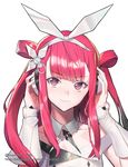  absurdres beatmania beatmania_iidx gloves hair_ornament headphones highres looking_at_viewer osuti red_hair smile solo umegiri_ameto white_gloves 