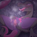  &lt;3 2017 5_fingers anthro anus clitoris digital_media_(artwork) disembodied_penis duo female imminent_sex japanese_text kiriya lizard lying male nintendo nude on_back open_mouth penis pok&eacute;mon presenting presenting_pussy purple_eyes purple_skin pussy pussy_juice reptile salazzle saliva scalie solo_focus spread_legs spreading sweat text tongue tongue_out uncensored video_games wet 