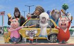  2017 anthro ape ash_(sing) blue_eyes brush bucket buster_moon caprine car car_wash chameleon clothing eddie_noodleman elephant eyewear female goggles gorilla green_eyes group gunter_(sing) hat johnny_(sing) koala lizard male mammal marsupial meena_(sing) mike_(sing) mouse ms._crawley open_mouth orange_eyes pig porcine porcupine primate reptile rodent rosita_(sing) scalie sheep sing_(movie) size_difference smile sponge swimsuit tragobear vehicle wool 