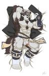  canine horkeukamui male mammal muscular penis solo tokyo_afterschool_summoners wolf 