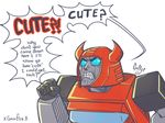  alien angry autobot better_version_at_source blue_eyes cliffjumper curved_horn cybertronian dialogue digital_media_(artwork) english_text fist horn humanoid humor machine male not_furry robot simple_background solo teeth text transformers xgemfirex 